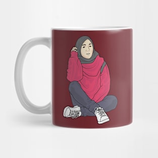 Maroon Hoodie Mug